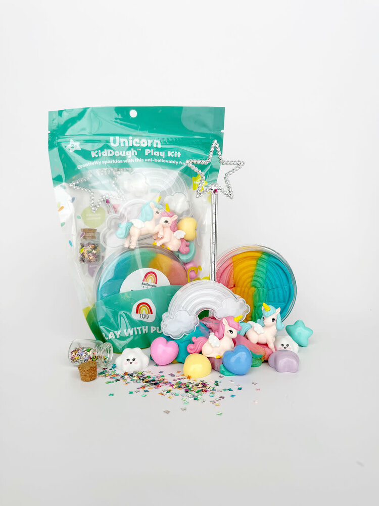 Earth Grown KidDoughs Unicorn KidDough Play Kit