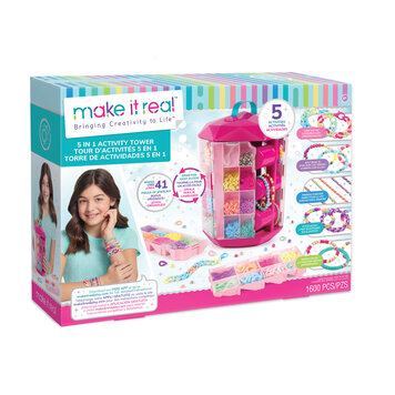 Bracelet Making 5 in 1 Activity Tower