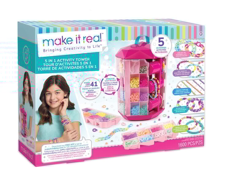 Bracelet Making 5 in 1 Activity Tower