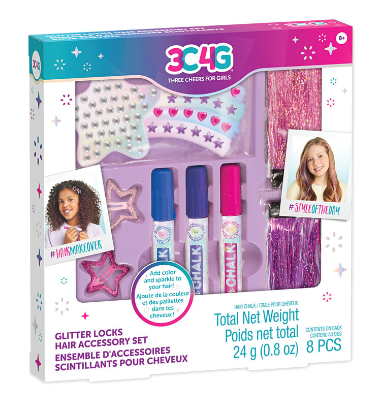 Glitter Locks Hair Accessory Set