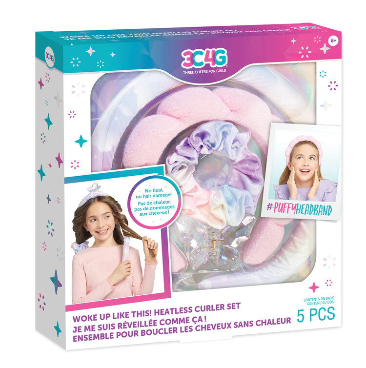 Woke Up Like This! Heatless Curler Set