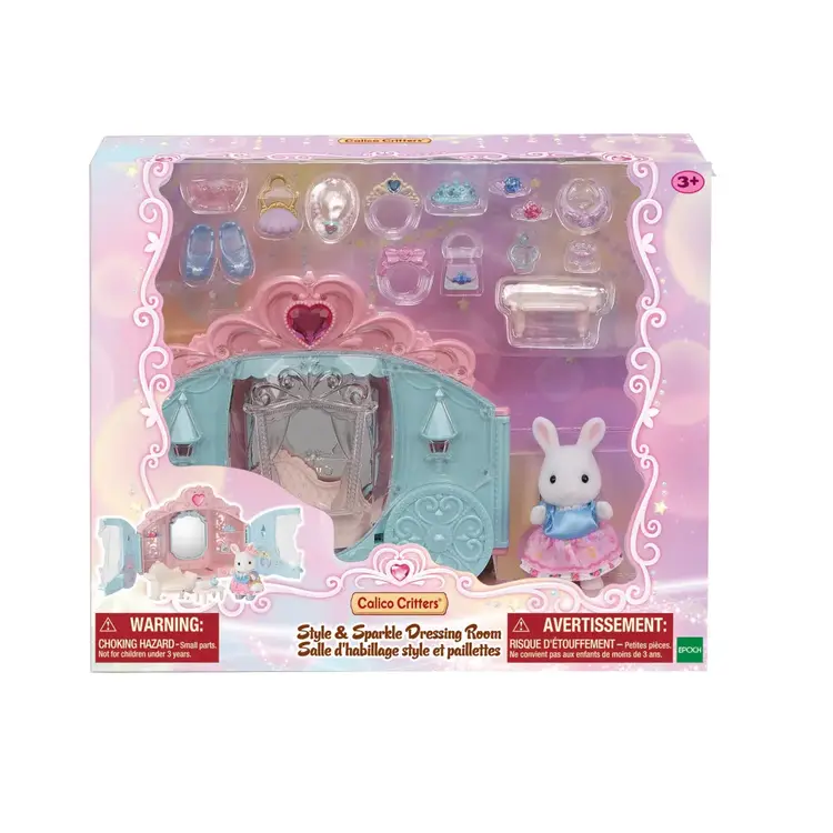 Calico Critters Style & Sparkle Dressing Room Calico Critter CC