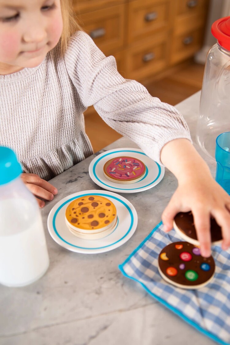 Fat Brain Toys SALE! Pretendables Milk & Cookies Set