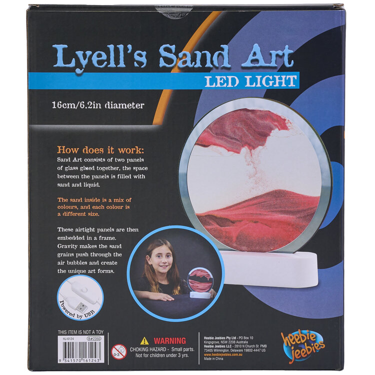 Lyell's Sand Art LED Light