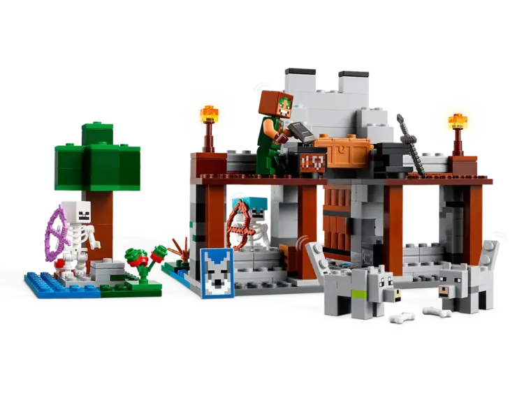 Lego The Wolf Stronghold LEGO Minecraft