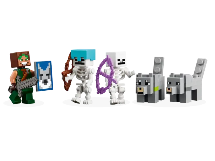 Lego The Wolf Stronghold LEGO Minecraft