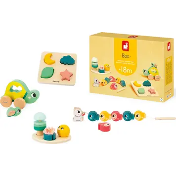 Janod Developmental Activity 18 Months Toy Box