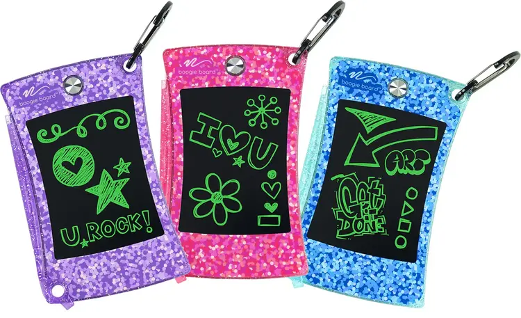 Blue Jot Pocket Shimmer Boogie Board