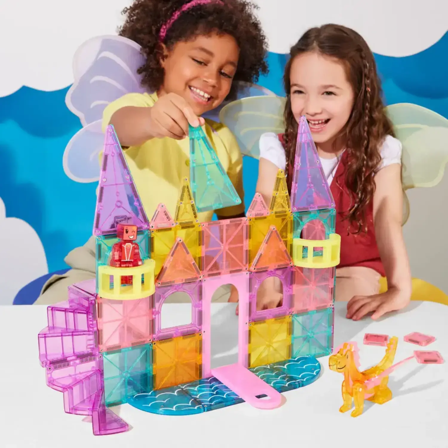 RAJAS ブレスレットとディスクセット　おまけ　ティンシャ付き Castle DLX 48-Piece Set - Mudpuddles Toys and Books