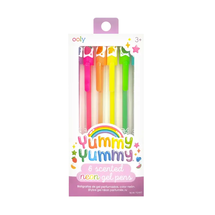 Yummy Yummy Scented Neon Gel Pens