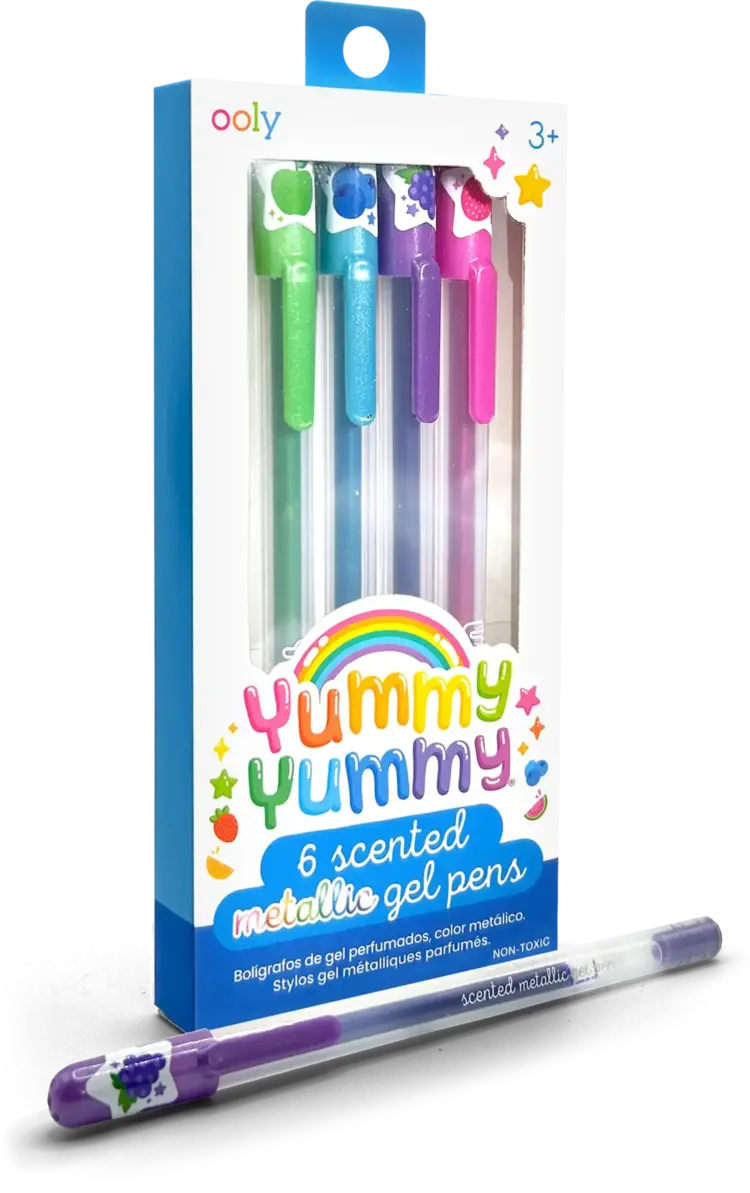 Yummy Yummy Scented Metallic Gel Pens