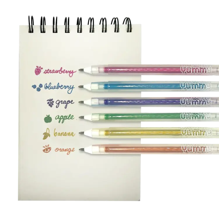 Yummy Yummy Scented Metallic Gel Pens