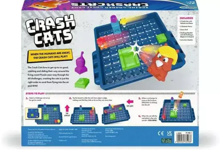 SALE! Crash Cats Think Fun Game