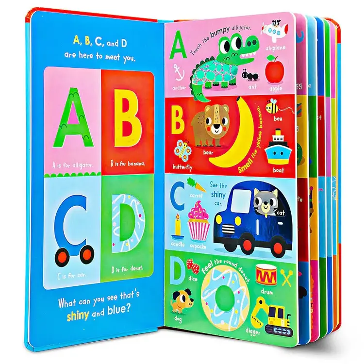 Busy Shiny Touchy Smelly ABC Book