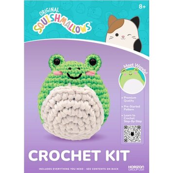 Squishmallow Crochet Kit Wendy Frog