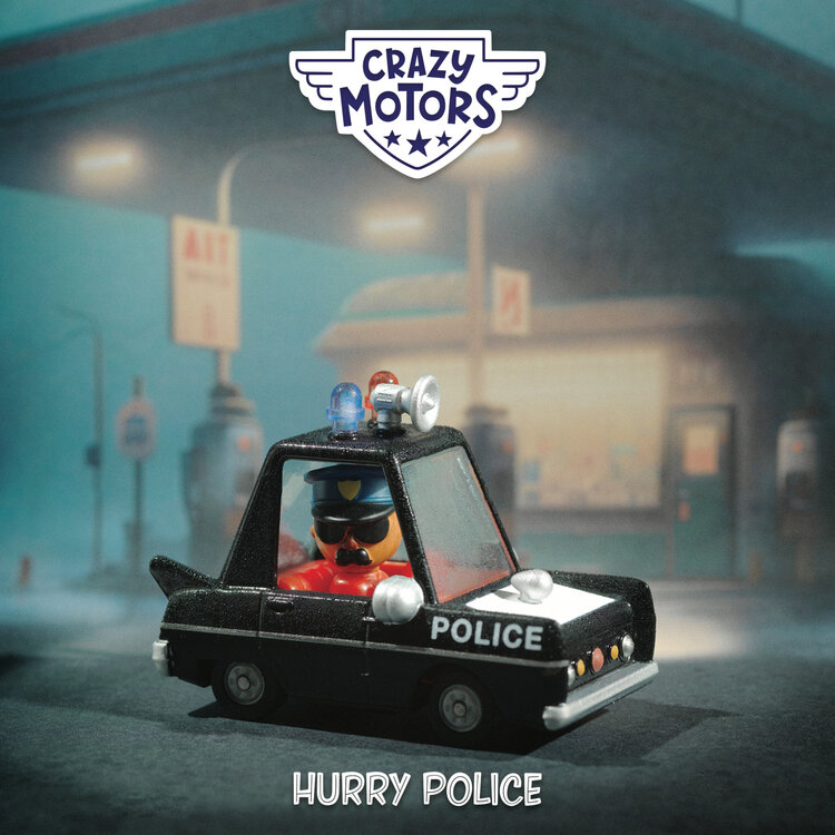 Djeco Crazy Motors Hurry Police