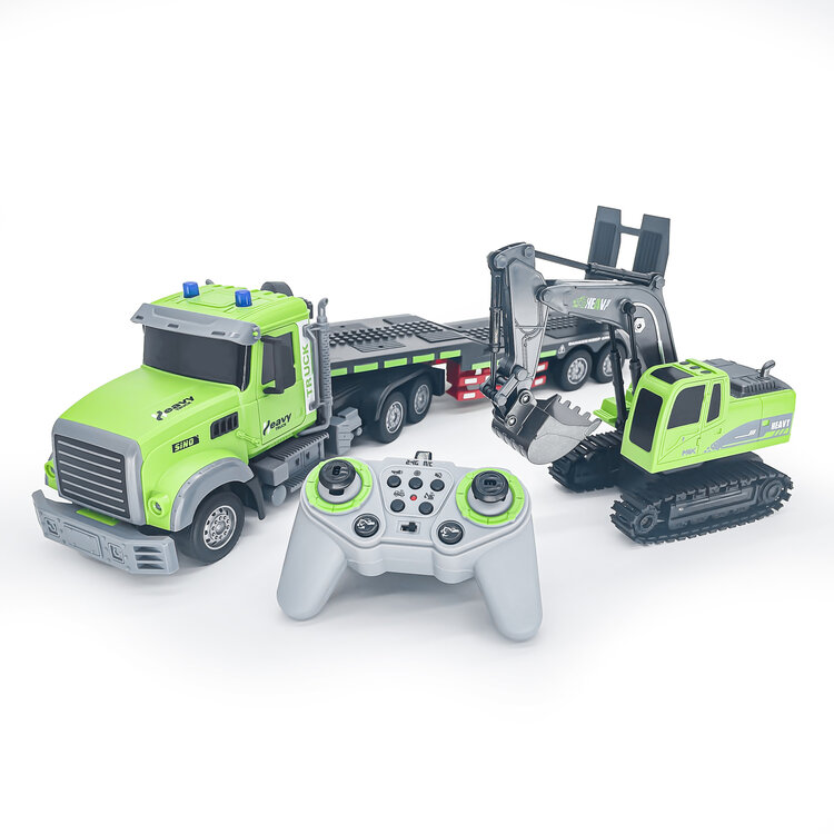 Wild Wheels Scooper RC with Flatbed