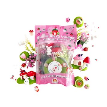 Bunny Berry Village KidDough Play Kit