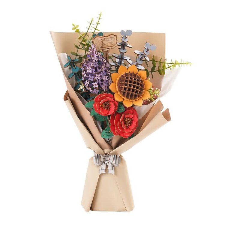 Bouquet of Flowers Hands Craft