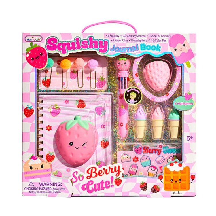 Squishy Strawberry Journal