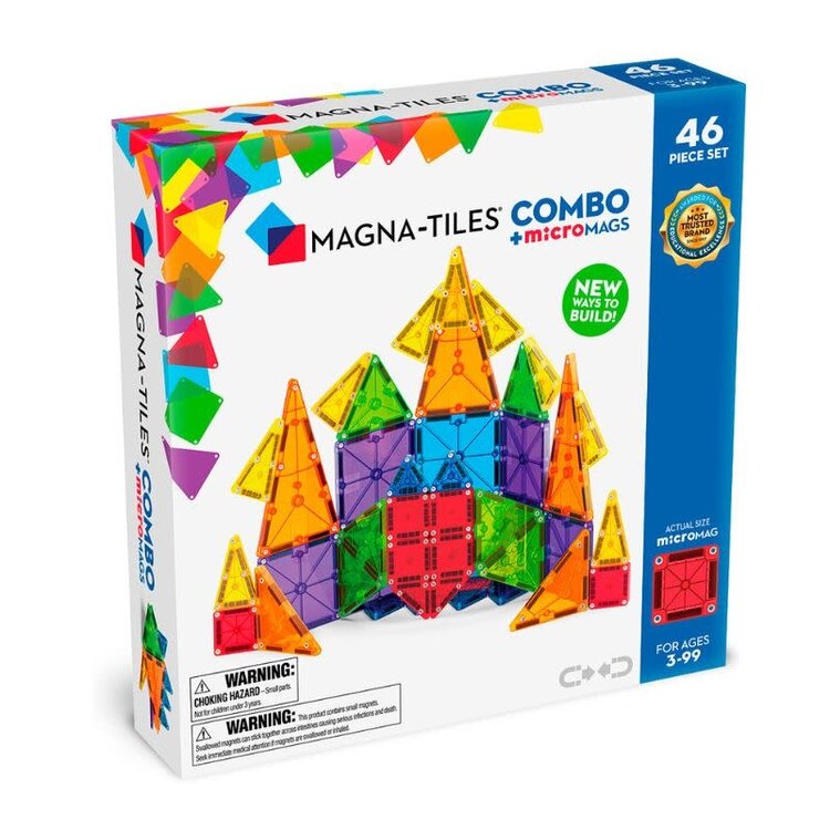 Magna-tiles Combo 46-Piece Set