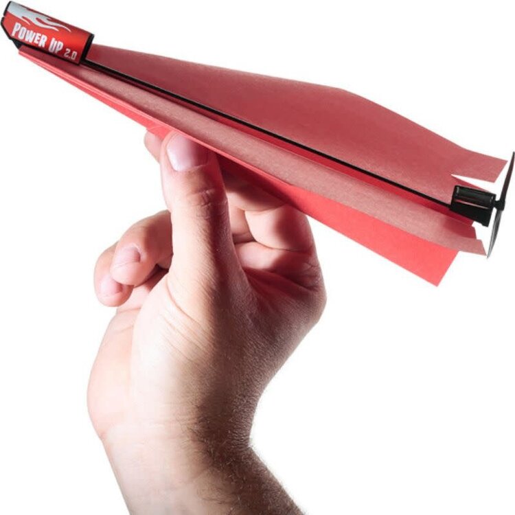 PowerUp 2.0 Electric Paper Airplane Kit Red