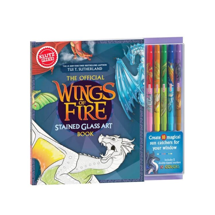Wings of Fire Stained Glass Art Book Klutz