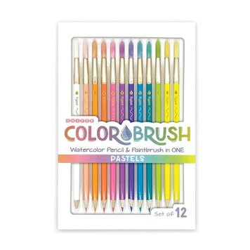 Pastel Colorbrush Watercolor Pencil and Brush