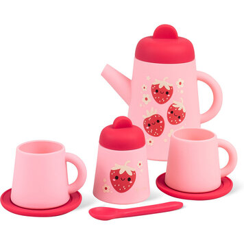 Strawberry Patch SiliconeTea Set