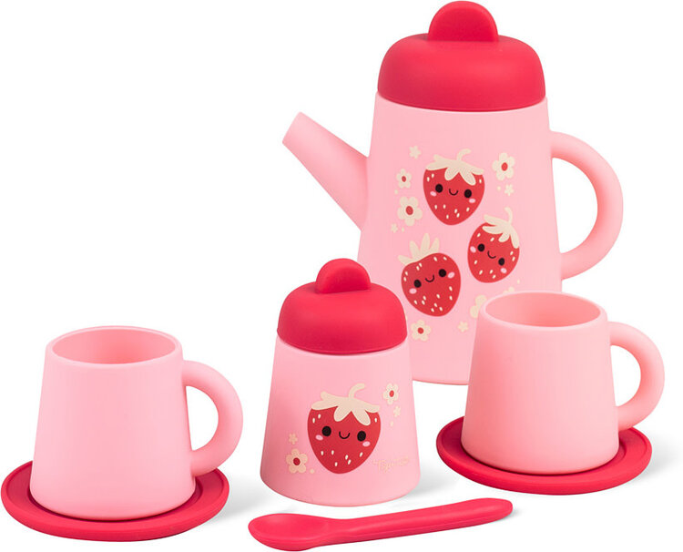 Strawberry Patch SiliconeTea Set