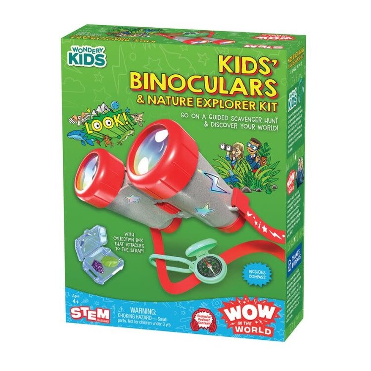 Thames & Kosmos Wow in the World: Kids' Binoculars & Nature Explorer Kit