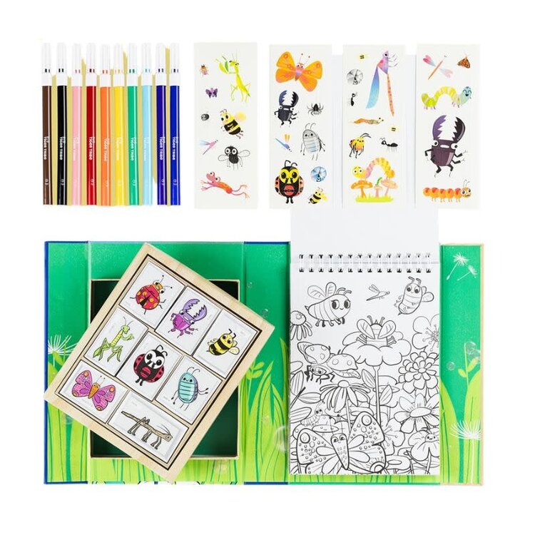Backyard Bugs Coloring Set