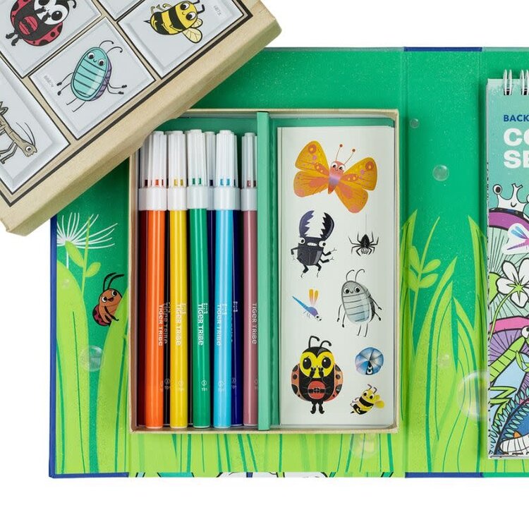 Backyard Bugs Coloring Set