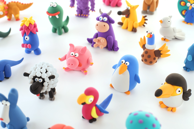 Fat Brain Toys Hey Clay  Animals