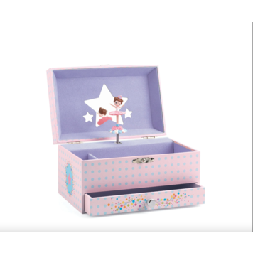 Djeco Ballerina's Tune Musical Treasure Jewelry Box