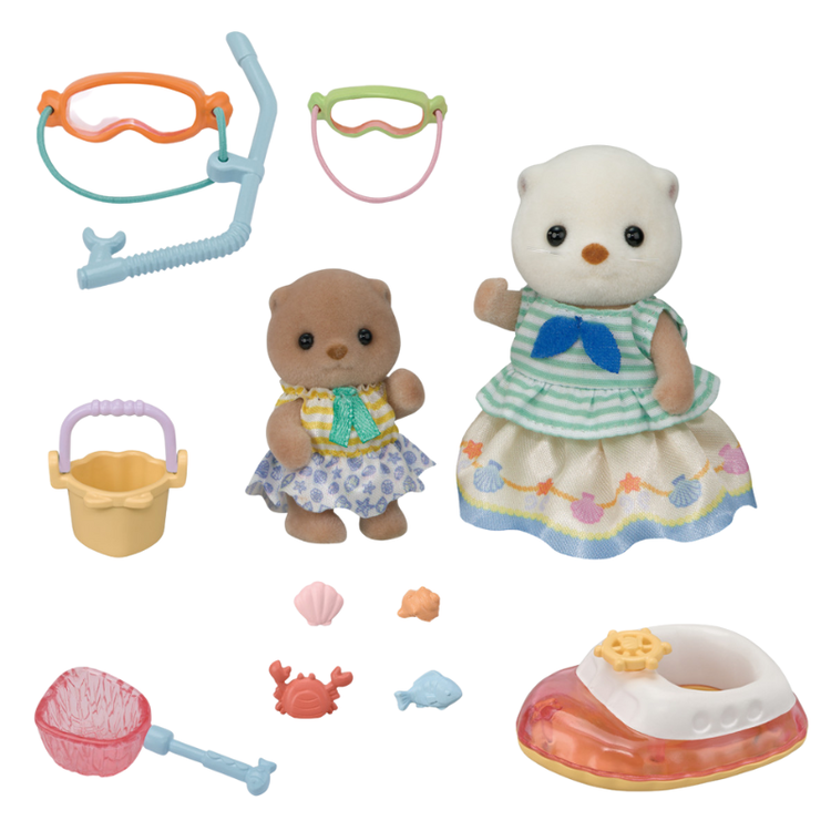 Sea Otter Sisters Splashy Snorkel Set CC
