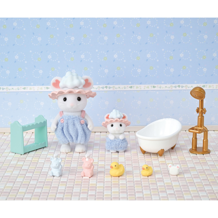 Calico Critters Bathtime Bubble Siblings Calico Critter CC