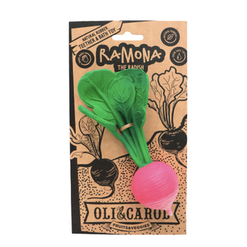 Oli & Carol Ramona the Radish Teether