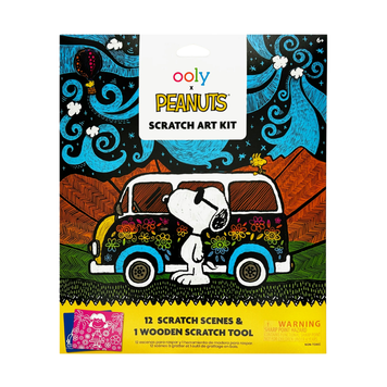 Peanuts Scratch Art Kit
