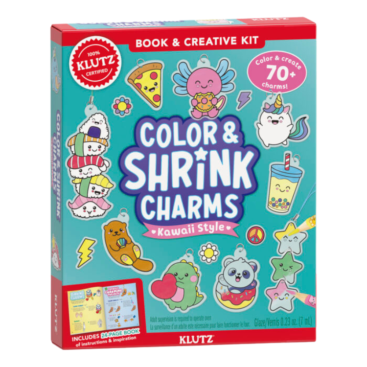 Color & Shrink Charms: Kawaii Style Klutz