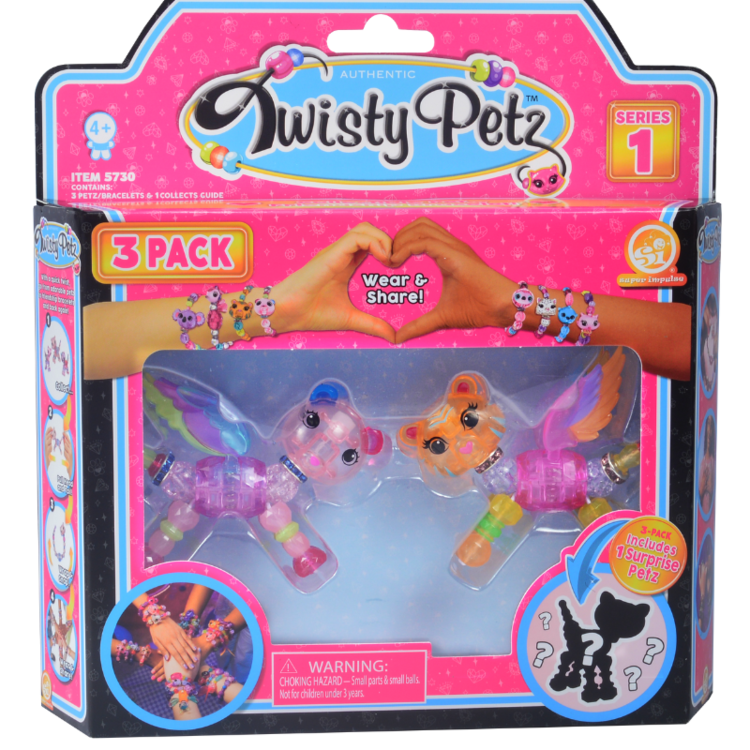 Twisty Petz 3 Bracelet Window Box