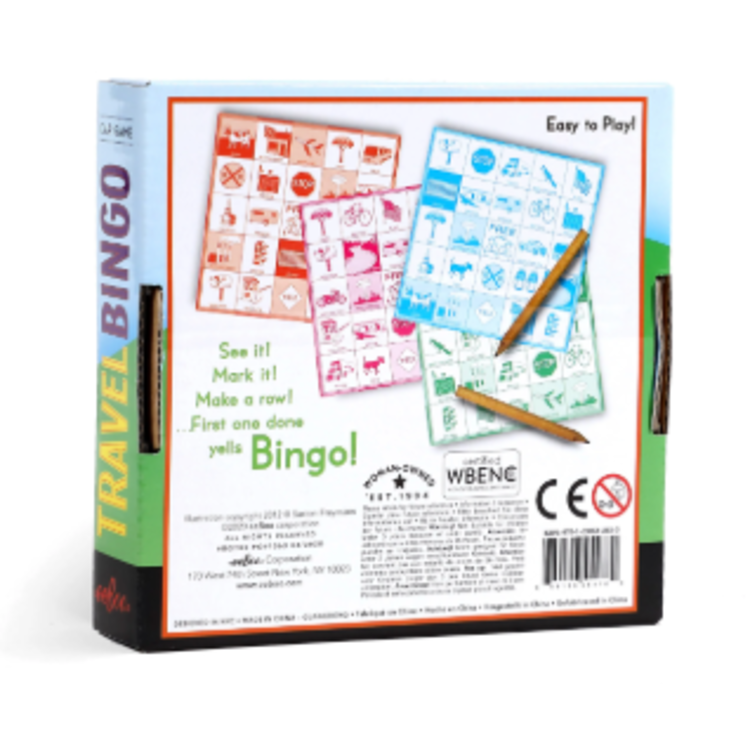 Eeboo Travel Bingo Eeboo