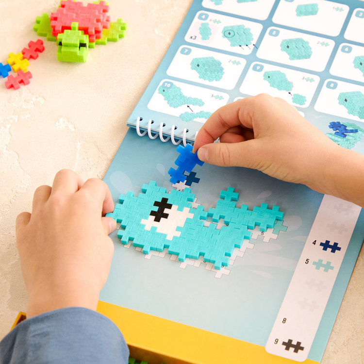 SALE! Ocean Puzzle by Number Activity Pad Plus Plus