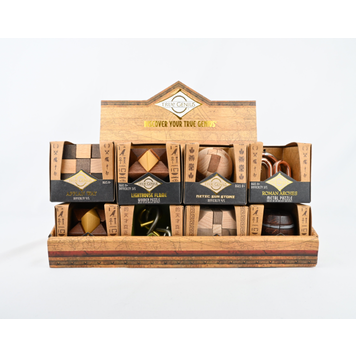 True Genius True Genius Wood and Metal Brainteaser Puzzles