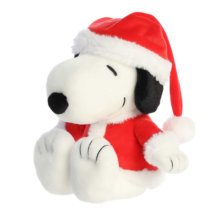 Santa Snoopy 12 In