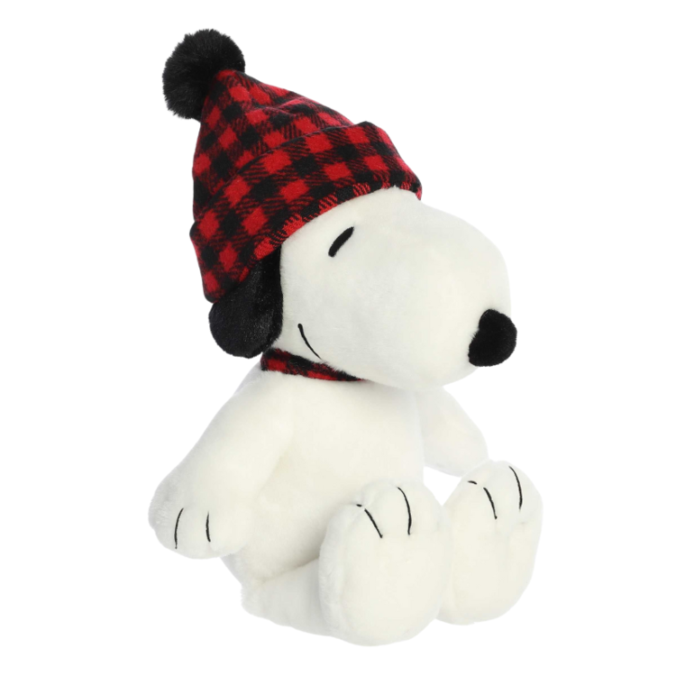 Winter Plaid Snoopy