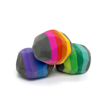 Snifty Box of Rocks Erasers