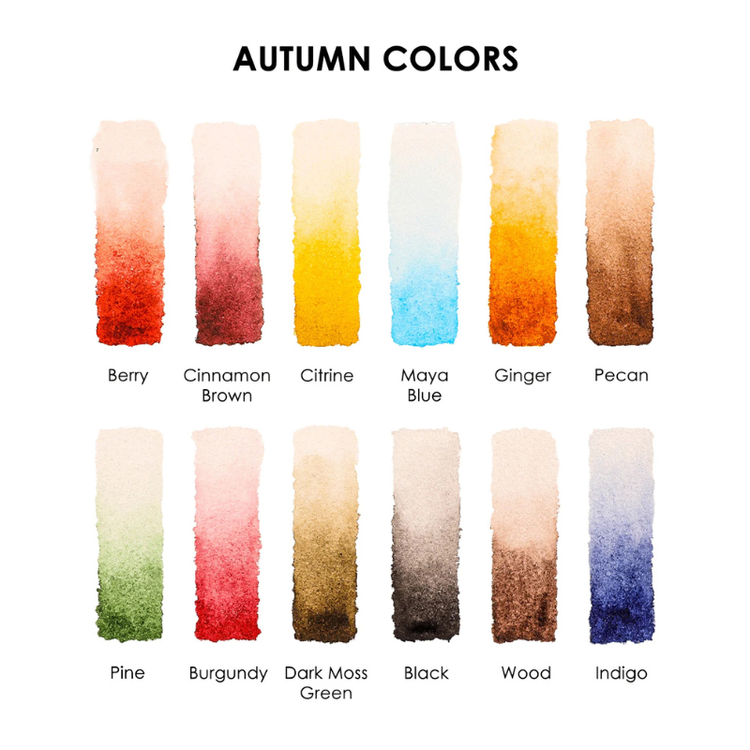 Watercolor Pocket Set Autumn