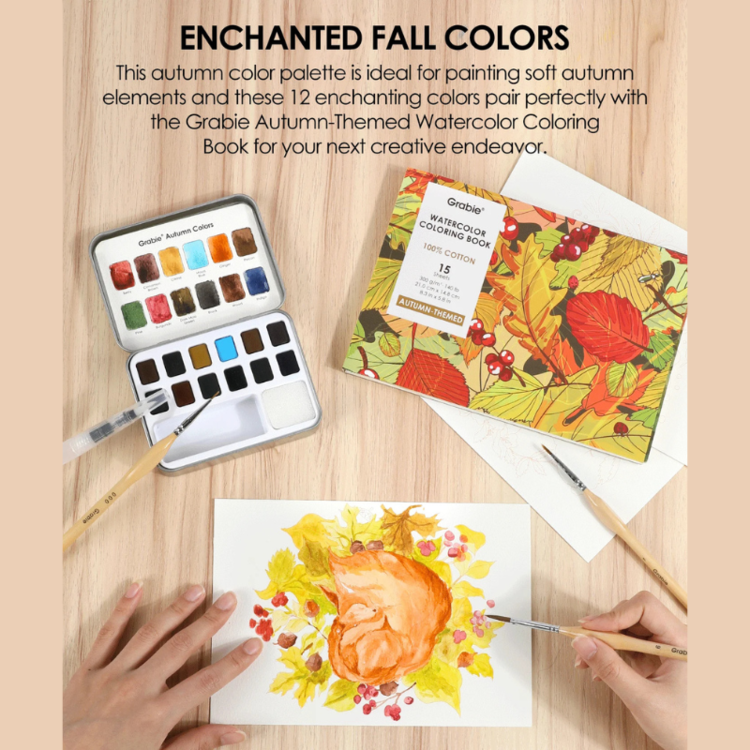 Watercolor Pocket Set Autumn