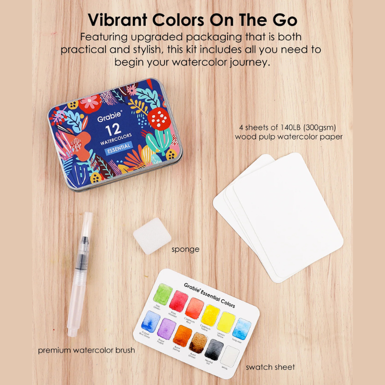 Watercolor Pocket Set Essential